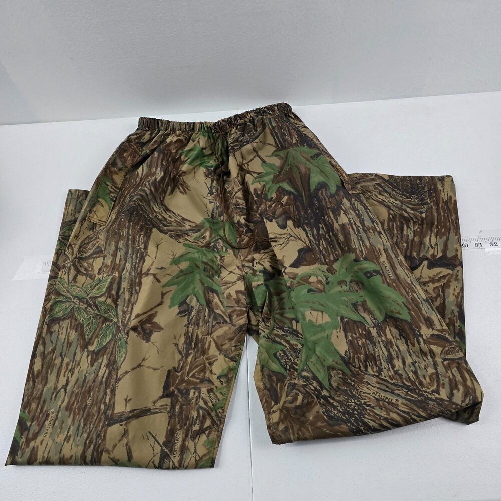 Stearns Dry Wear Mens Advantage Camo Hunting Nylon Pants Model 8505 L 5753‎